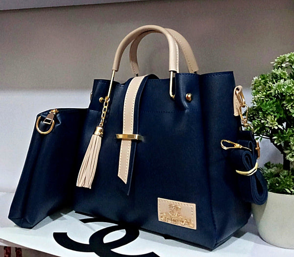 Elegant 2 pcs Leather Bag