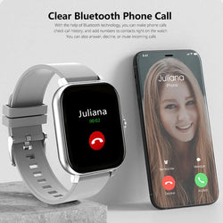 1.83" Smart Watch for Men & Women – Bluetooth Calls, Fitness Tracker, Heart Rate & Sleep Monitor, Waterproof