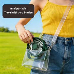 Mini USB Desktop Fan Portable 360° Adjustable Small Fan For Student Dormitory Computer Summer Gadget Home Desk Office