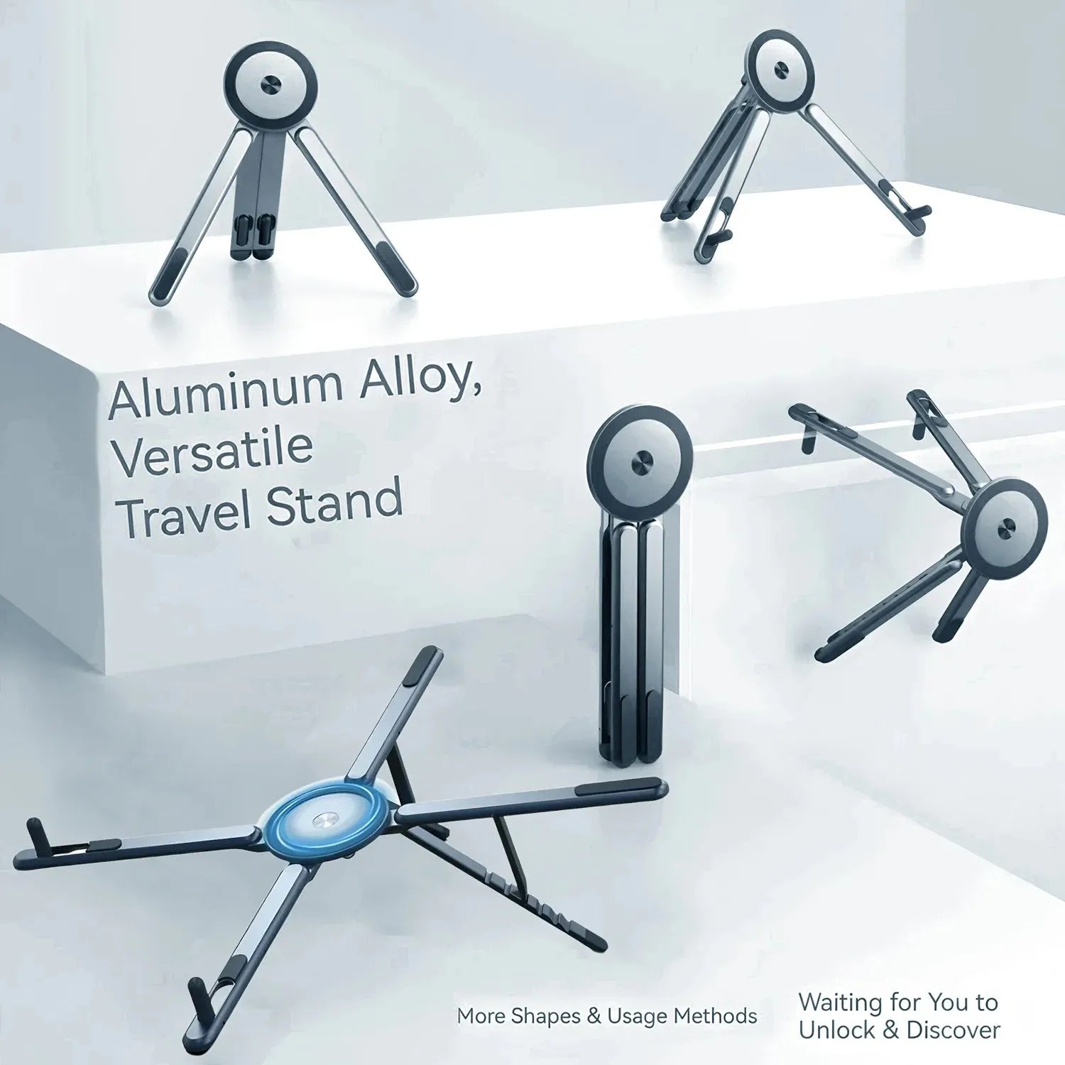 SnapStand™ Mount 🌟📱 — Magnetic Stability for Every Screen