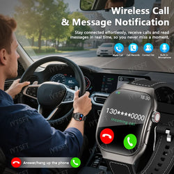 2.01″ HD Smart Watch with Bluetooth Calling, Fitness & Health Tracking