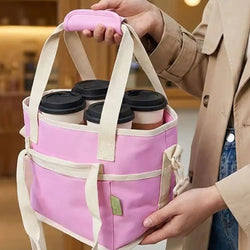 CarrySip™ Drink Carrier ☕ — 4 Cups, One Easy Trip