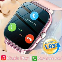 1.83" Smart Watch for Men & Women – Bluetooth Calls, Fitness Tracker, Heart Rate & Sleep Monitor, Waterproof