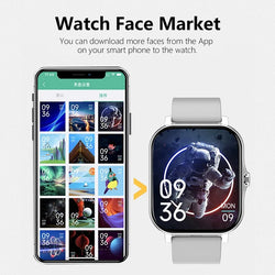 1.83" Smart Watch for Men & Women – Bluetooth Calls, Fitness Tracker, Heart Rate & Sleep Monitor, Waterproof