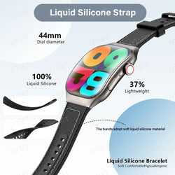 2.01″ HD Smart Watch with Bluetooth Calling, Fitness & Health Tracking