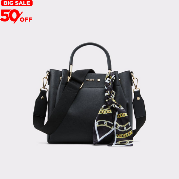 Elegant Leather Bag-Black