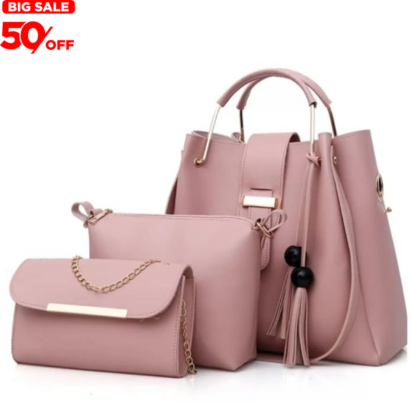 Jule 3 pcs - Pink