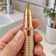BrowSwift Eyebrow Trimmer — natural detail scene