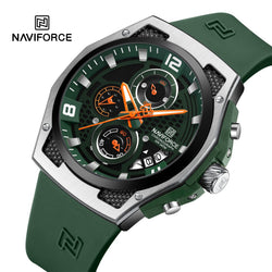 Naviforce Men Silicone Chrono 8051