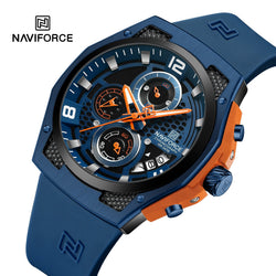Naviforce Men Silicone Chrono 8051