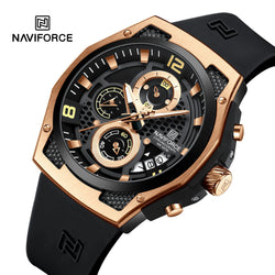 Naviforce Men Silicone Chrono 8051