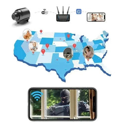 1080P Mini Camera CCTV WiFi HD IP Night Vision Camcorder Home Security Cam US